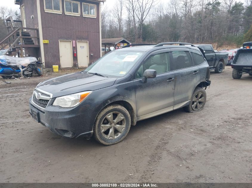 2015 Subaru Forester 2.5I Premium VIN: JF2SJADC6FH554252 Lot: 38852189