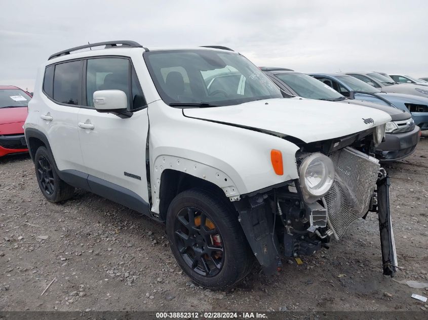 2019 Jeep Renegade Altitude 4X4 VIN: ZACNJBBB3KPK60075 Lot: 38852312