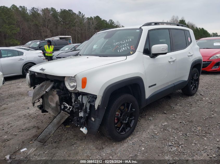 2019 Jeep Renegade Altitude 4X4 VIN: ZACNJBBB3KPK60075 Lot: 38852312