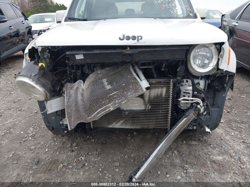 2019 Jeep Renegade Altitude 4X4 VIN: ZACNJBBB3KPK60075 Lot: 38852312