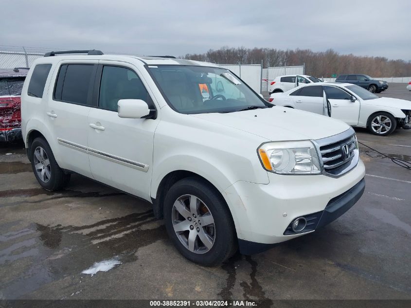 2015 Honda Pilot Touring VIN: 5FNYF4H9XFB017412 Lot: 38852391