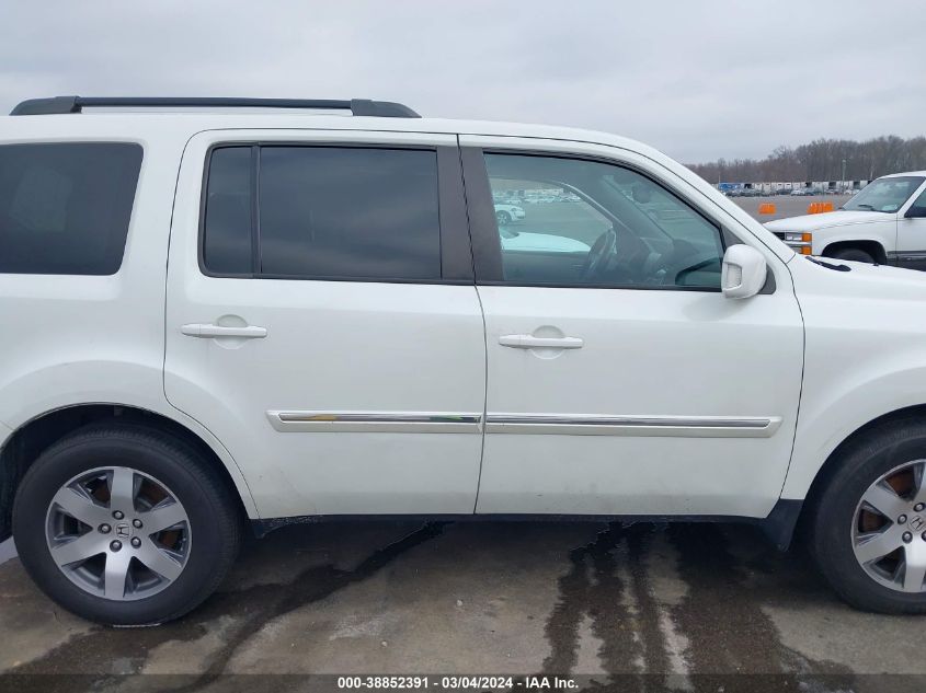 2015 Honda Pilot Touring VIN: 5FNYF4H9XFB017412 Lot: 38852391