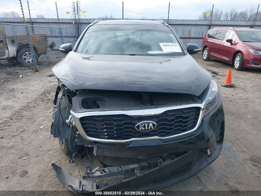 2019 Kia Sorento 3.3L S VIN: 5XYPG4A52KG607851 Lot: 38852510