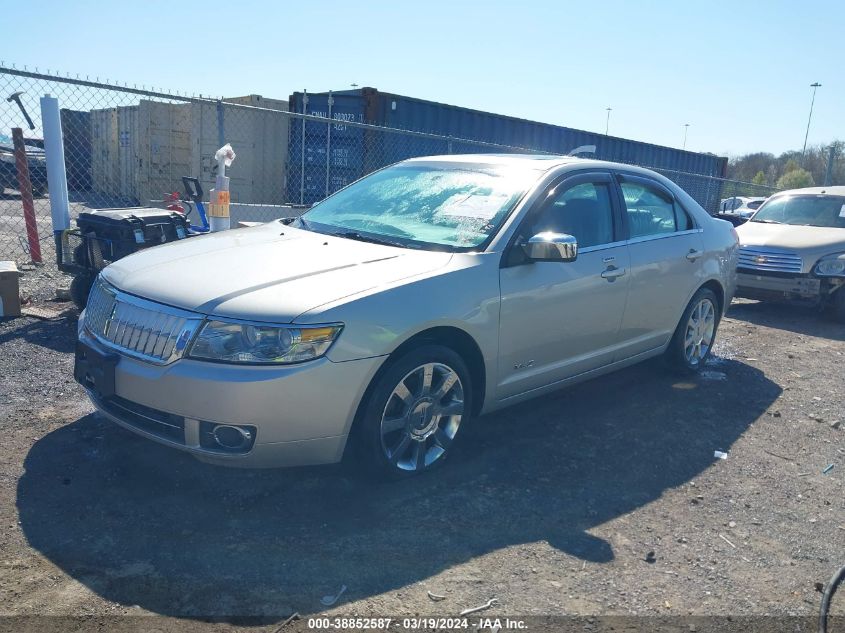 2008 Lincoln Mkz VIN: 3LNHM26T28R647396 Lot: 38852587