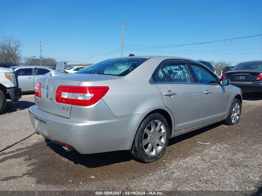 2008 Lincoln Mkz VIN: 3LNHM26T28R647396 Lot: 38852587