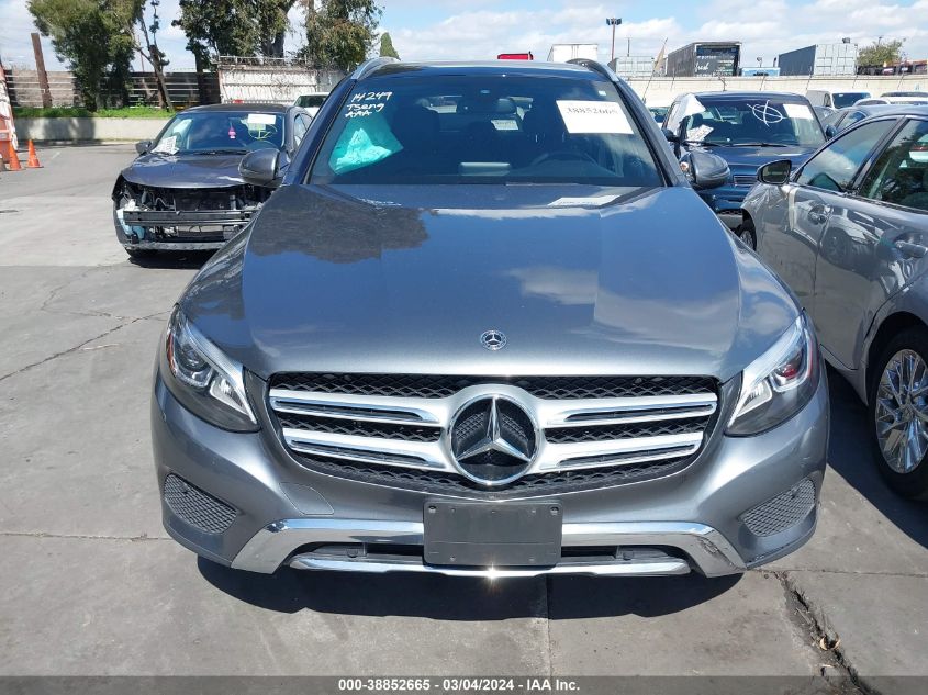 2018 MERCEDES-BENZ GLC 300 - WDC0G4JB6JV087890