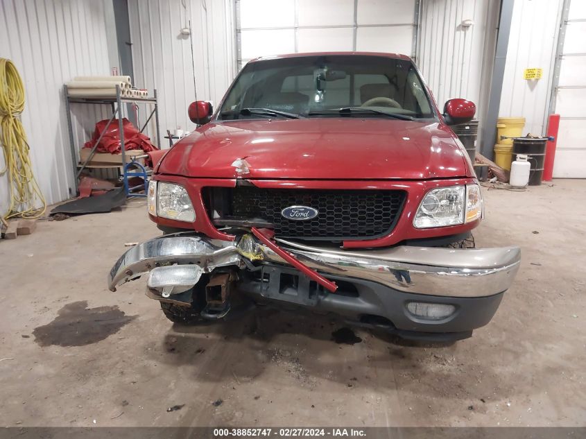 2002 Ford F-150 Lariat/Xlt VIN: 1FTRW08L02KA47153 Lot: 38852747