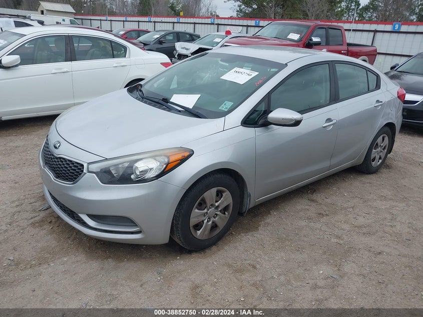 2015 KIA FORTE LX - KNAFX4A63F5330434