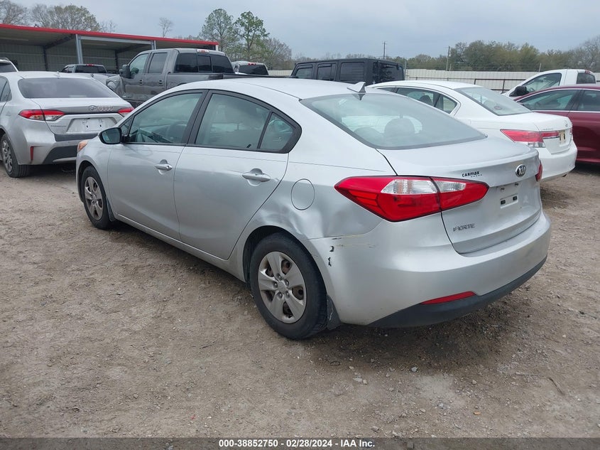 2015 KIA FORTE LX - KNAFX4A63F5330434