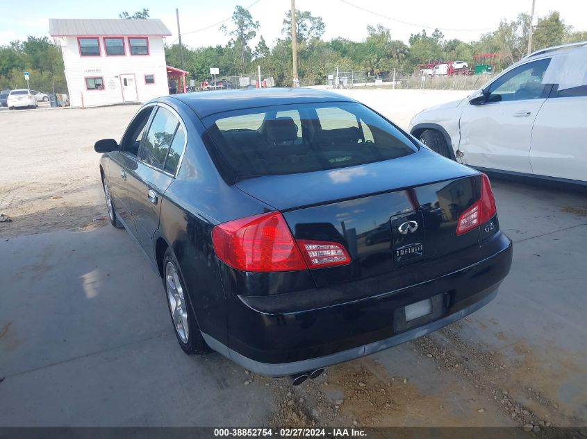 2003 Infiniti G35 Base W/6 Speed Manual VIN: JNKCV51E23M014838 Lot: 38852754