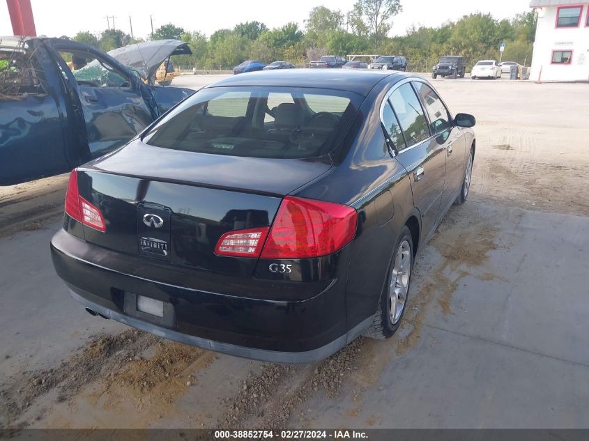 2003 Infiniti G35 Base W/6 Speed Manual VIN: JNKCV51E23M014838 Lot: 38852754