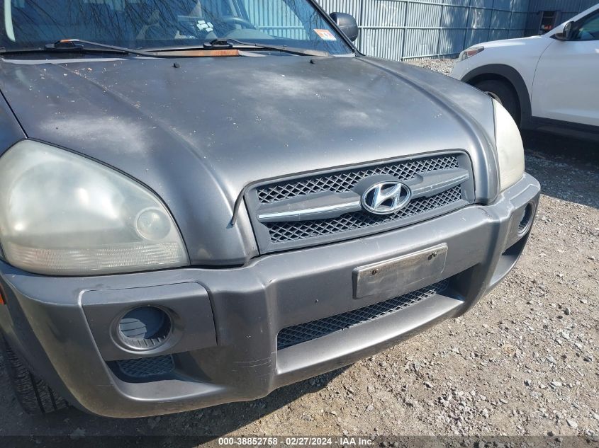 2007 Hyundai Tucson Gls VIN: KM8JM12B57U546112 Lot: 38852758