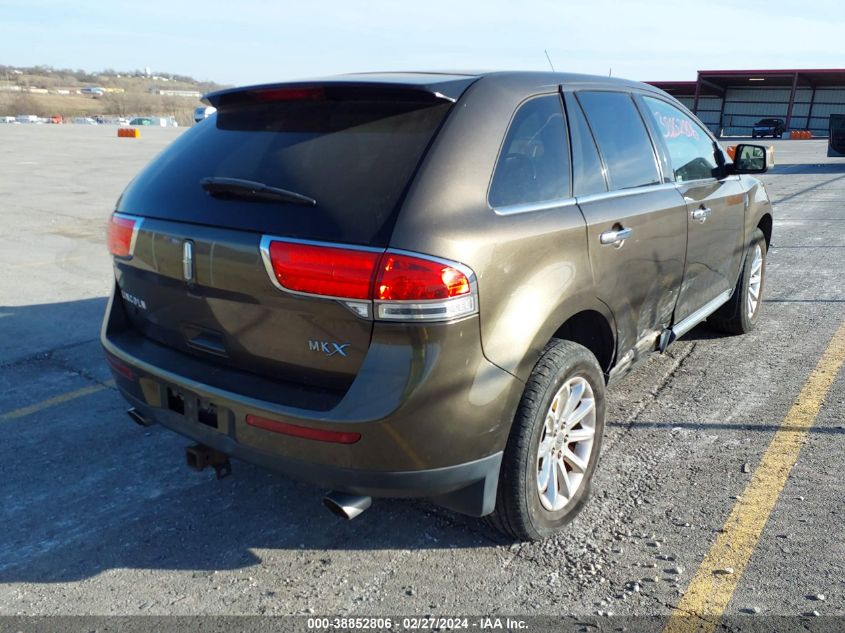 2011 Lincoln Mkx VIN: 2LMDJ6JK6BBJ09288 Lot: 38852806