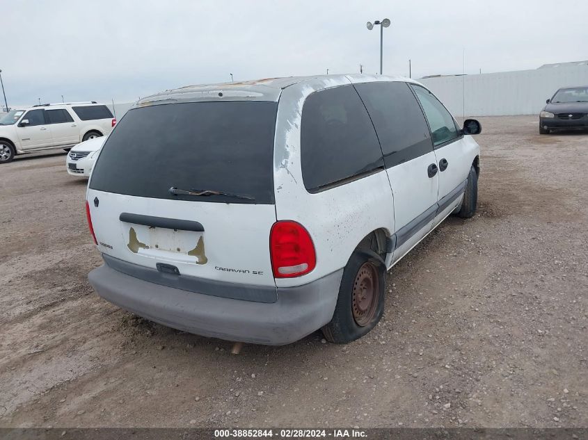 1997 Dodge Caravan Se VIN: 2B4GP4533VR374200 Lot: 38852844