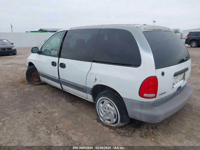 1997 Dodge Caravan Se VIN: 2B4GP4533VR374200 Lot: 38852844