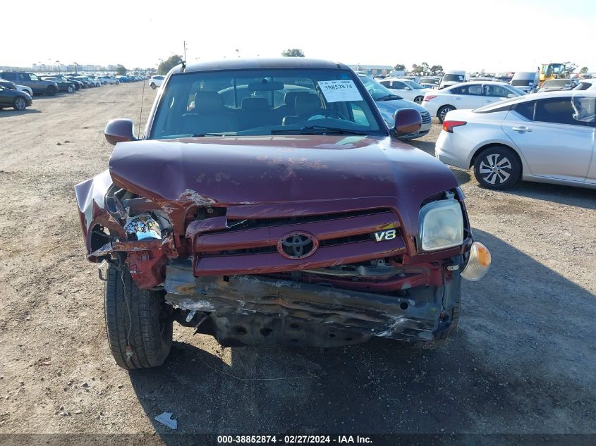 2005 Toyota Tundra Ltd V8 VIN: 5TBRT38105S459328 Lot: 38852874