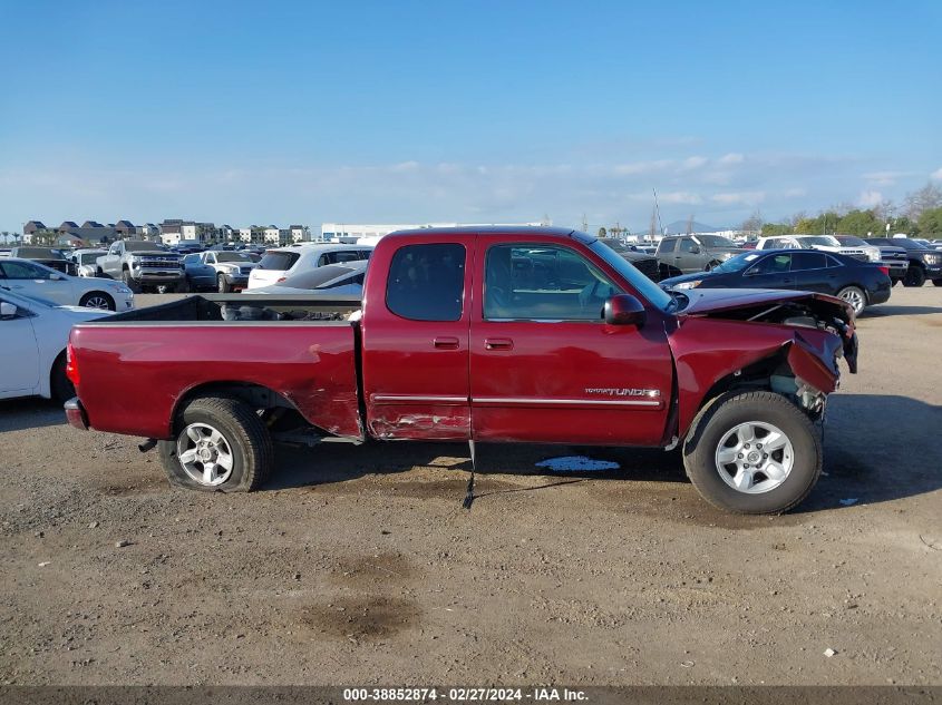 2005 Toyota Tundra Ltd V8 VIN: 5TBRT38105S459328 Lot: 38852874