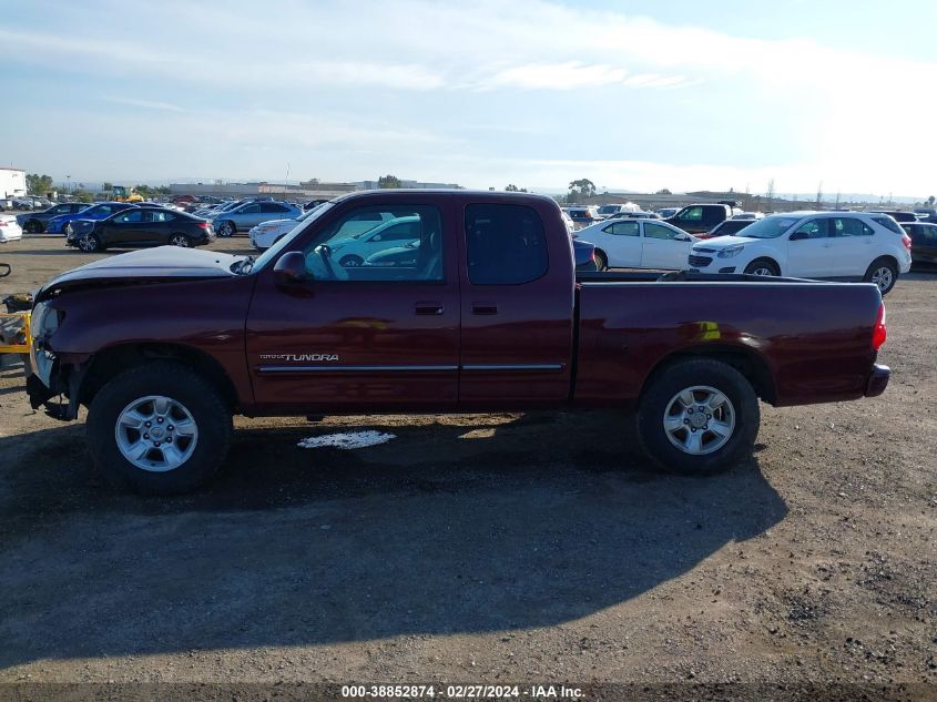 2005 Toyota Tundra Ltd V8 VIN: 5TBRT38105S459328 Lot: 38852874