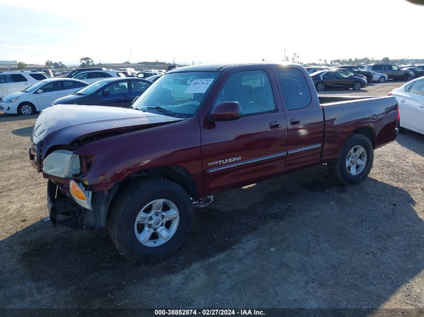 2005 Toyota Tundra Ltd V8 VIN: 5TBRT38105S459328 Lot: 38852874