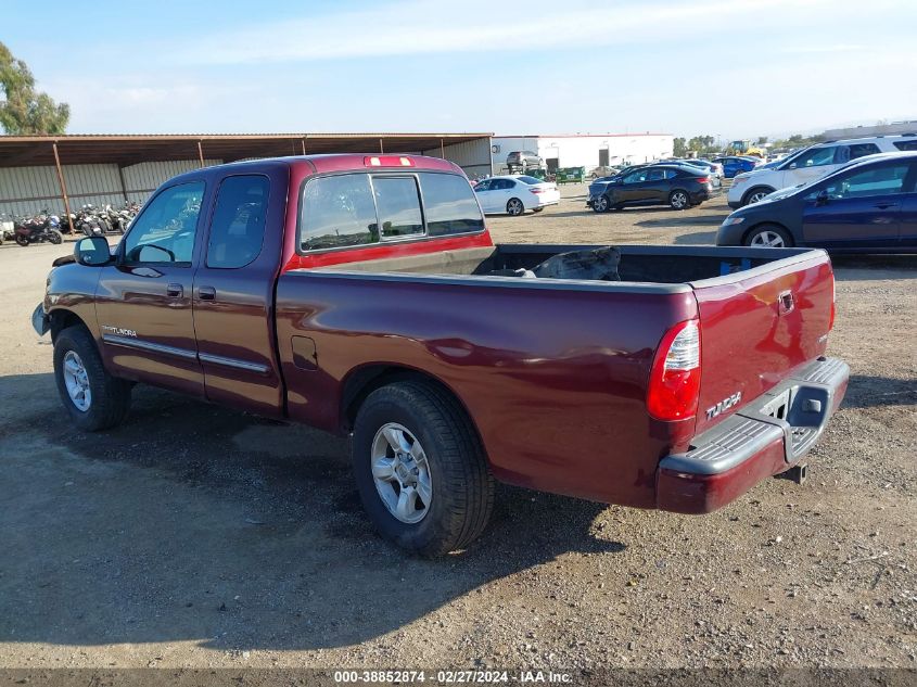 2005 Toyota Tundra Ltd V8 VIN: 5TBRT38105S459328 Lot: 38852874