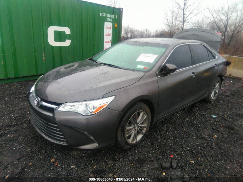 2016 Toyota Camry Se VIN: 4T1BF1FKXGU132669 Lot: 38853043