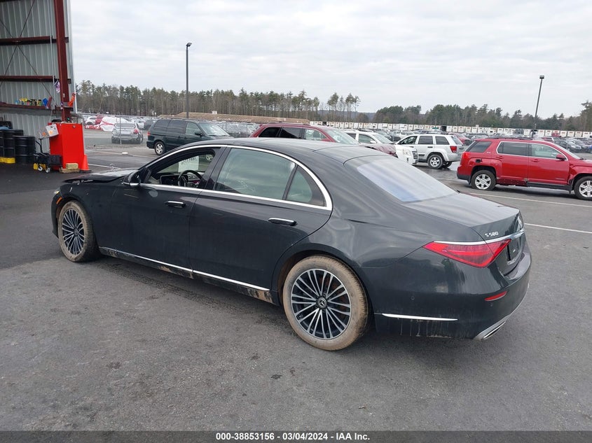 2021 MERCEDES-BENZ S-CLASS VIN: W1K6G7GB2MA032282