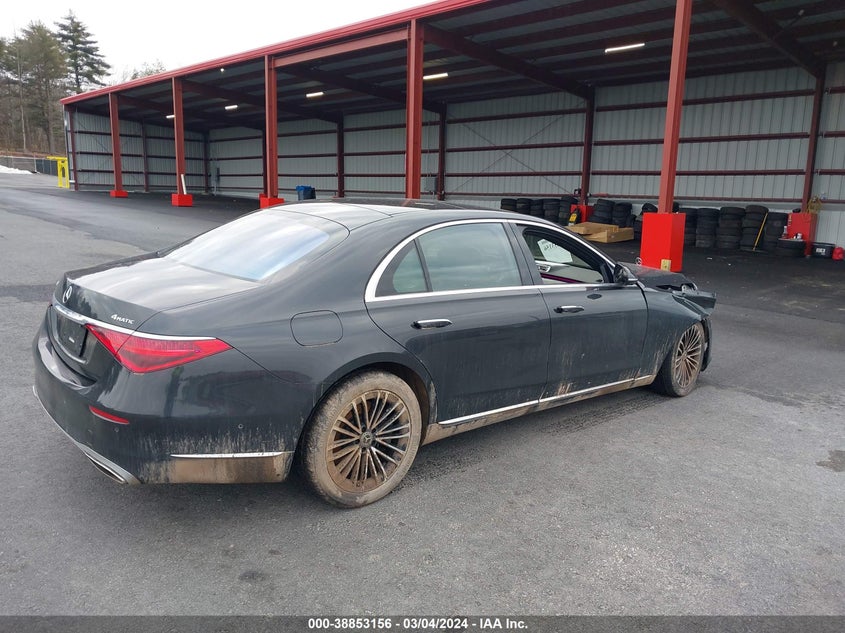 2021 MERCEDES-BENZ S-CLASS VIN: W1K6G7GB2MA032282