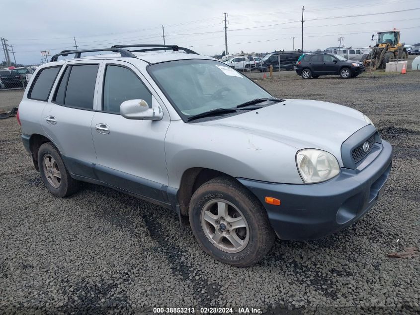 2001 Hyundai Santa Fe 2.7L V6 Gls/2.7L V6 Lx VIN: KM8SC83D01U130539 Lot: 38853213