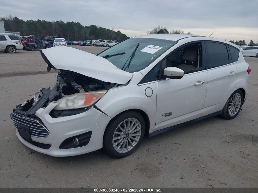 2013 Ford C-Max Energi Sel VIN: 1FADP5CU0DL552665 Lot: 38853240