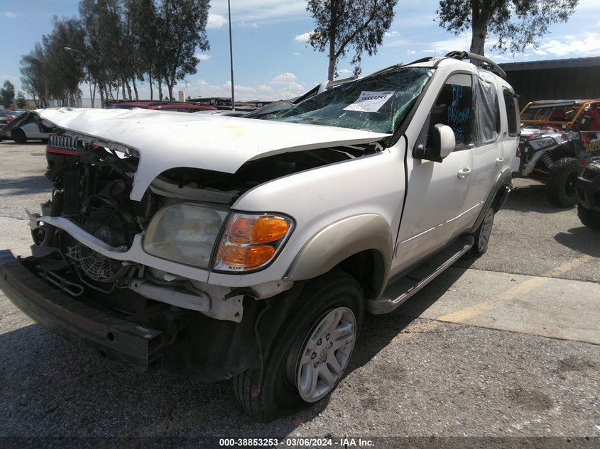 2004 Toyota Sequoia Sr5 V8 VIN: 5TDZT34A34S225213 Lot: 38853253