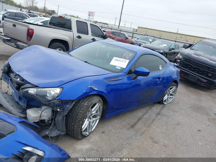 2015 Subaru Brz Limited VIN: JF1ZCAC15F8602059 Lot: 38853271