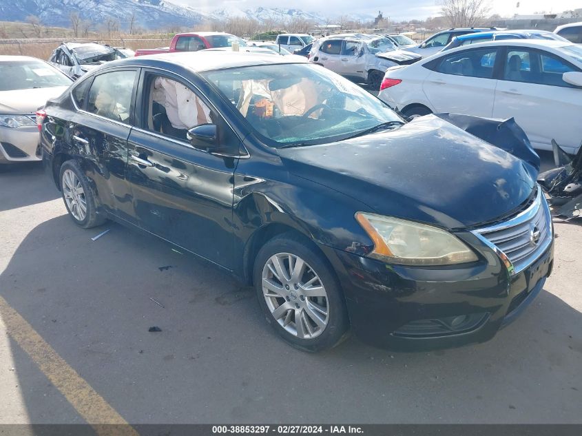 2014 Nissan Sentra Sl VIN: 3N1AB7AP3EY214158 Lot: 38853297