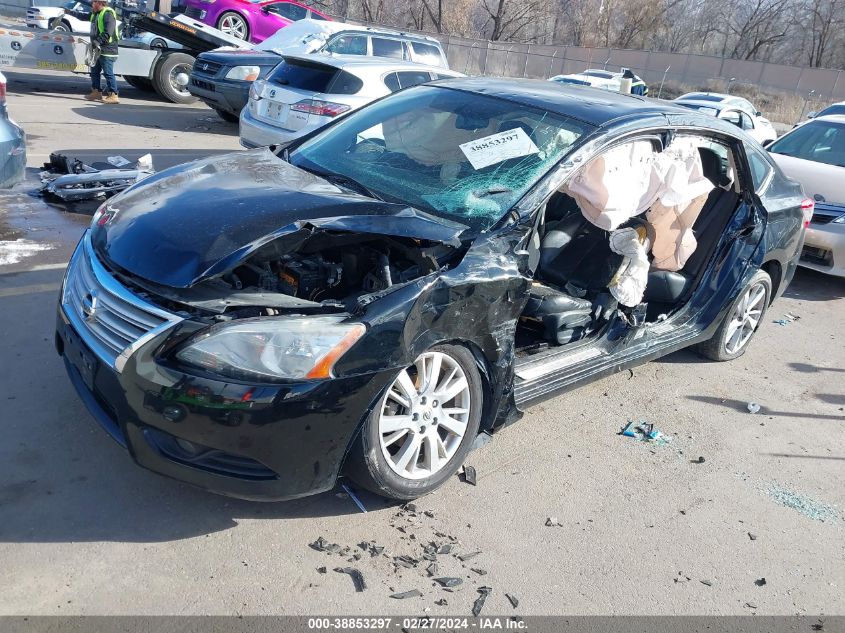 2014 Nissan Sentra Sl VIN: 3N1AB7AP3EY214158 Lot: 38853297