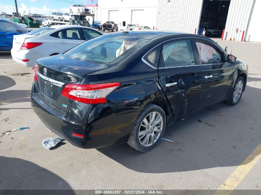 2014 Nissan Sentra Sl VIN: 3N1AB7AP3EY214158 Lot: 38853297