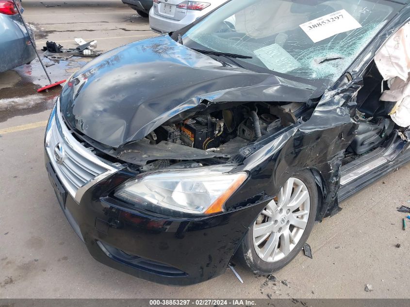 2014 Nissan Sentra Sl VIN: 3N1AB7AP3EY214158 Lot: 38853297