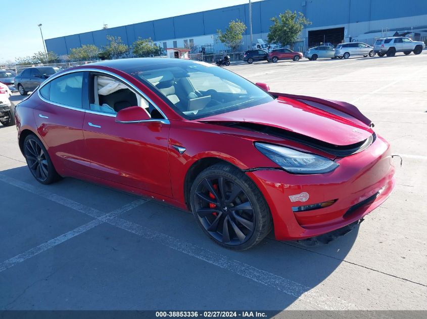 2020 TESLA MODEL 3 PERFORMANCE DUAL MOTOR ALL-WHEEL DRIVE - 5YJ3E1EC3LF805391