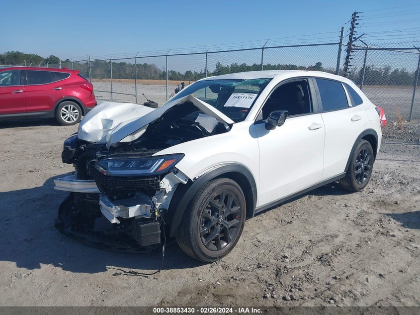 VIN 3CZRZ1H51PM744775 2023 HONDA HR-V 2WD SPORT