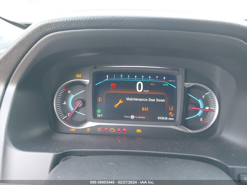 VIN 5FNYF6H53MB084181 2021 HONDA PILOT EXL