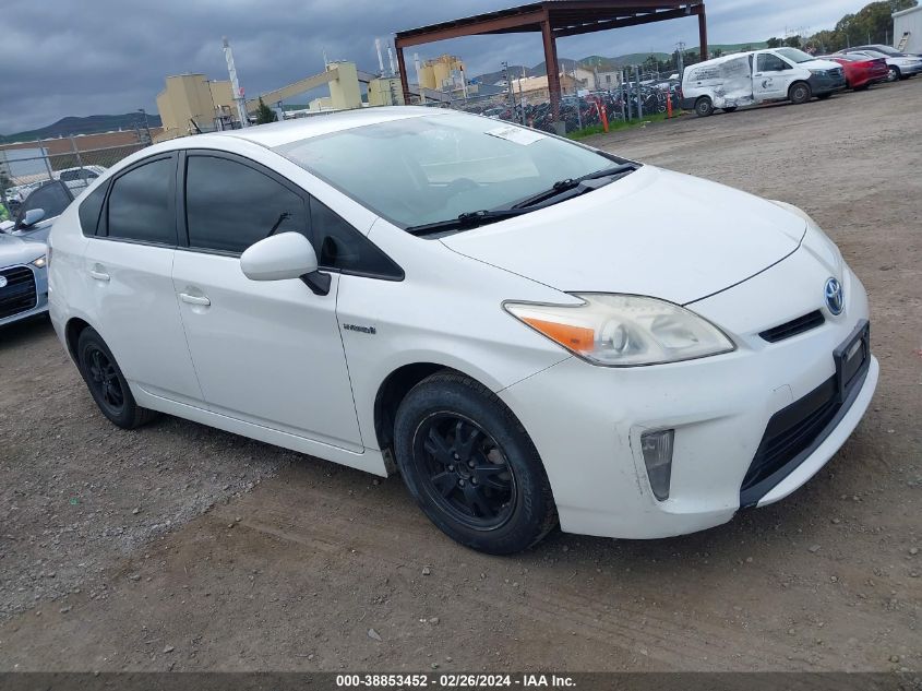 2013 Toyota Prius Two VIN: JTDKN3DUXD0350508 Lot: 38853452