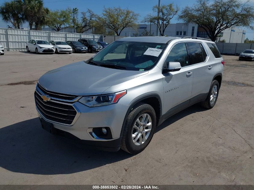 2021 Chevrolet Traverse Fwd Lt Cloth VIN: 1GNERGKWXMJ165888 Lot: 38853502