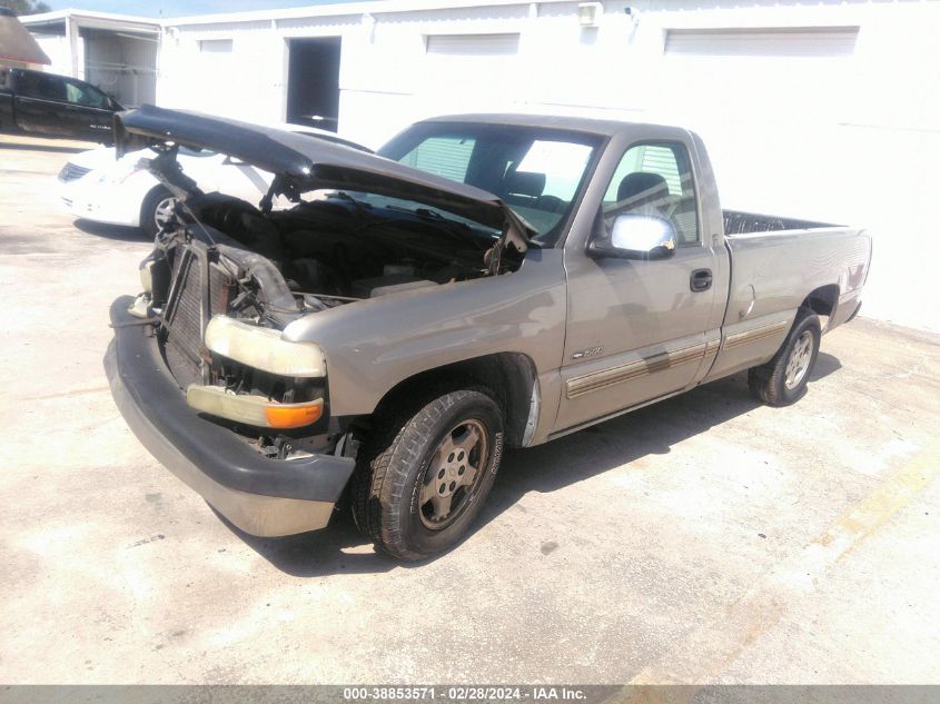 2001 Chevrolet Silverado 1500 Ls VIN: 1GCEC14V21Z225591 Lot: 38853571