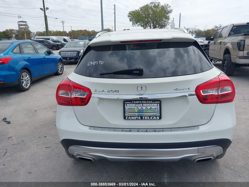2016 MERCEDES-BENZ GLA 250 250 4MATIC - WDCTG4GB7GJ259395