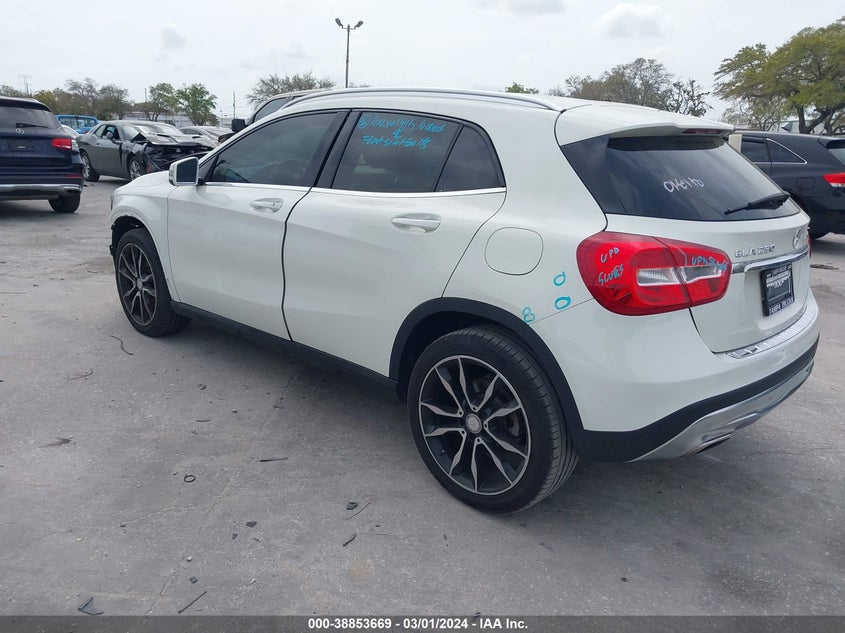 2016 MERCEDES-BENZ GLA 250 250 4MATIC - WDCTG4GB7GJ259395