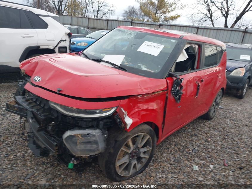 VIN KNDJ53AF8L7067192 2020 KIA SOUL GT-LINE TURBO