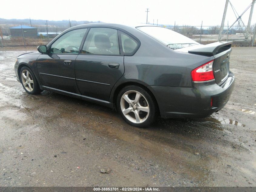 2008 Subaru Legacy 2.5I Limited VIN: 4S3BL626687226468 Lot: 38853701