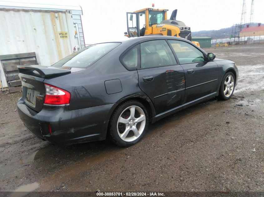 2008 Subaru Legacy 2.5I Limited VIN: 4S3BL626687226468 Lot: 38853701