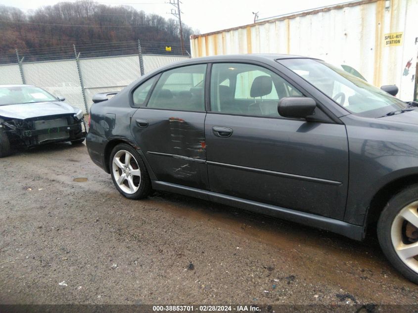 2008 Subaru Legacy 2.5I Limited VIN: 4S3BL626687226468 Lot: 38853701