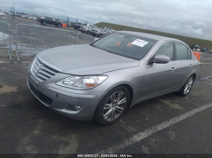 2010 Hyundai Genesis 4.6 VIN: KMHGC4DF4AU100474 Lot: 38853727