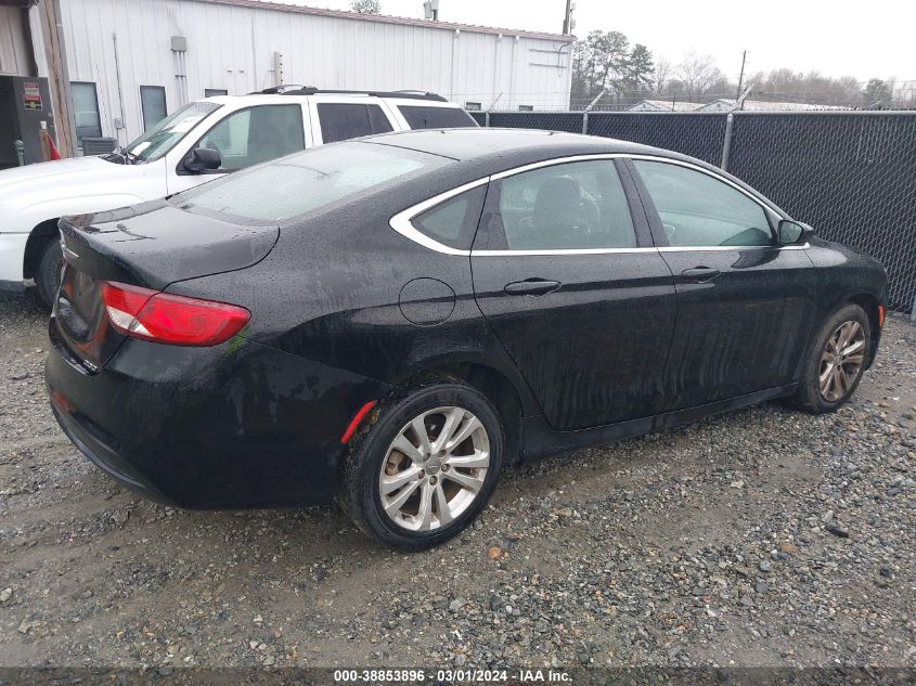 2016 Chrysler 200 Touring VIN: 1C3CCCFBXGN195427 Lot: 38853896