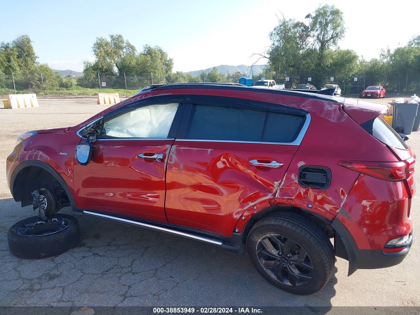 VIN KNDPNCAC8M7893557 2021 KIA SPORTAGE EX